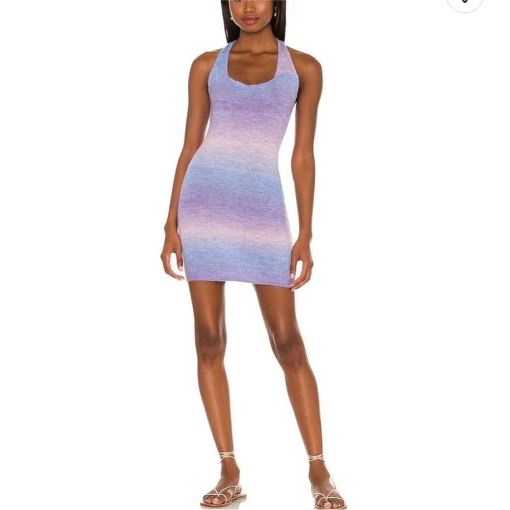 Superdown Superdown Halter Ombré Sweater Bodycon … - image 2