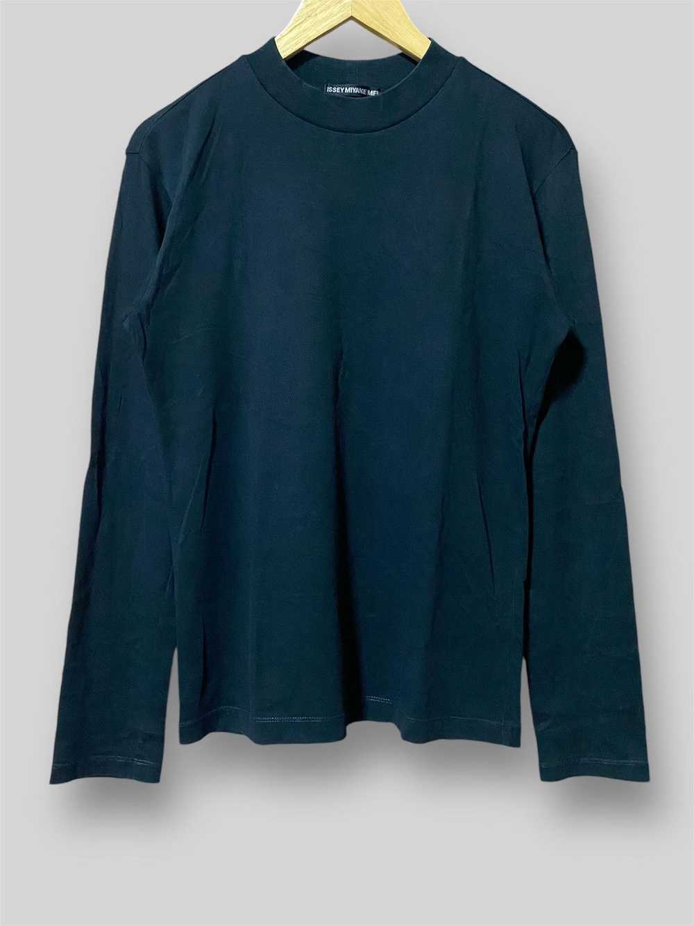 Issey Miyake Issey Miyake Men Mock Neck Long Slee… - image 2