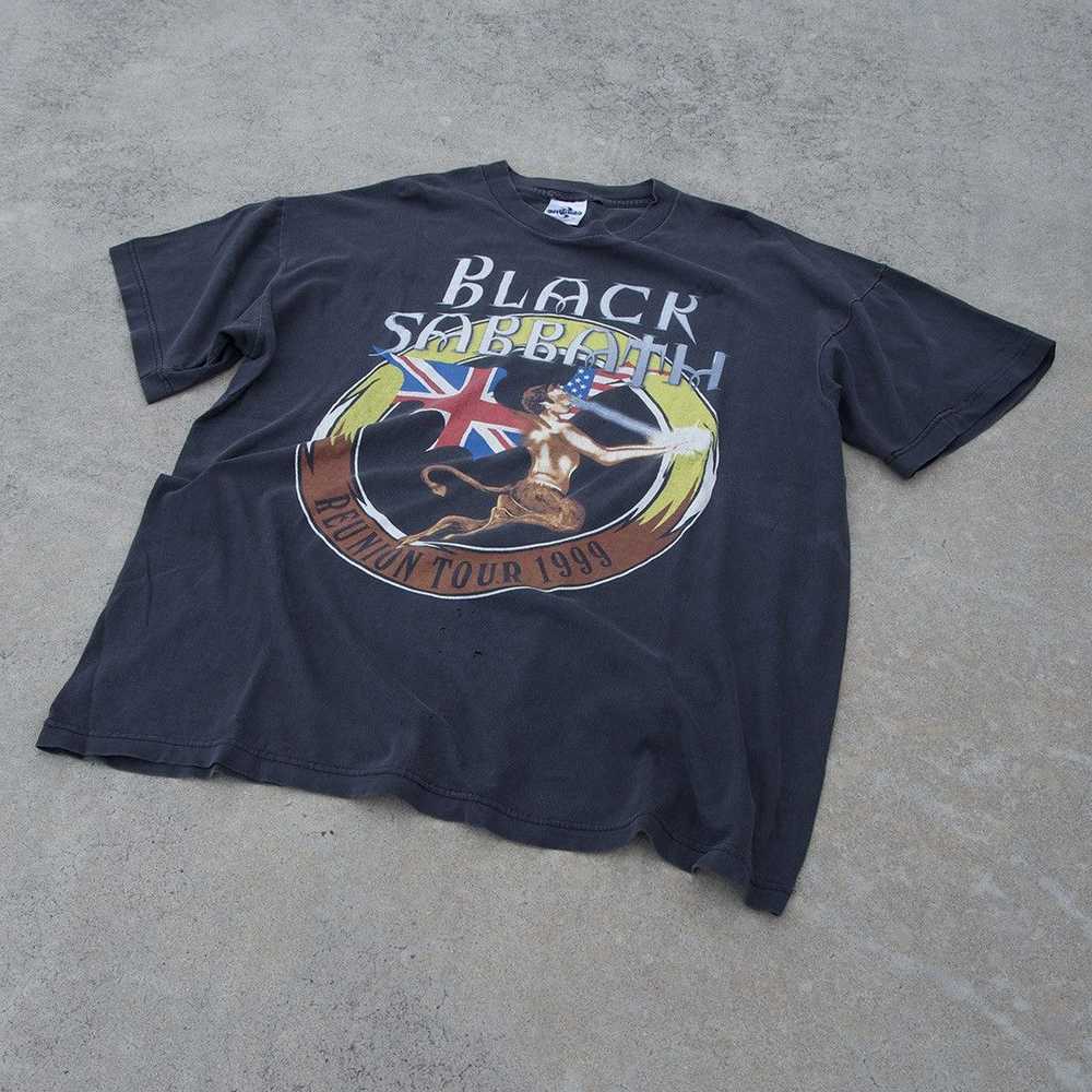 Band Tees × Black Sabbath × Vintage Vintage 90s B… - image 4