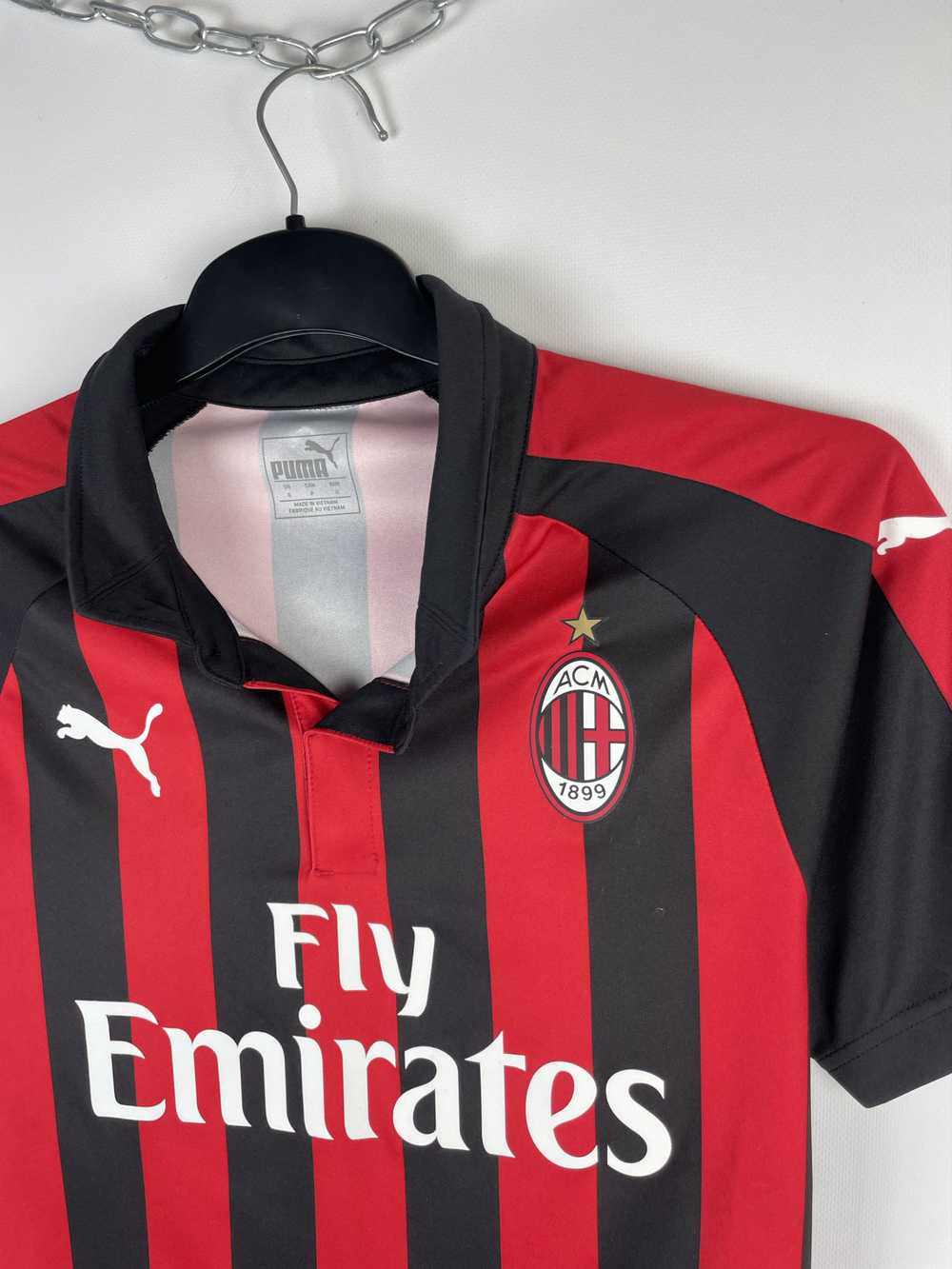 Puma × Soccer Jersey × Vintage Puma FC AC Milan I… - image 4