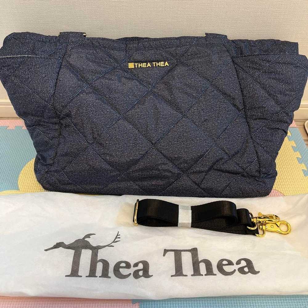 THEA THEA Navy Quilted Bag - image 1