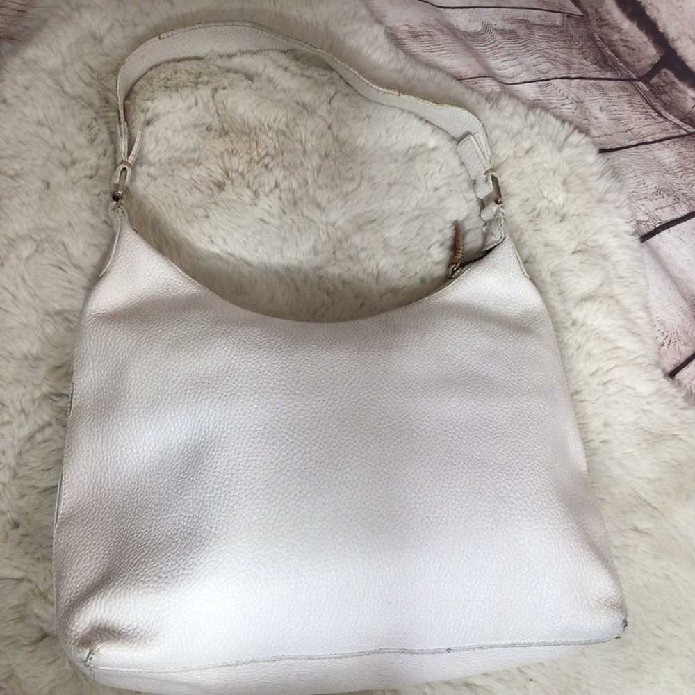 Francesco Biasia White Large Hobo Bag - image 2