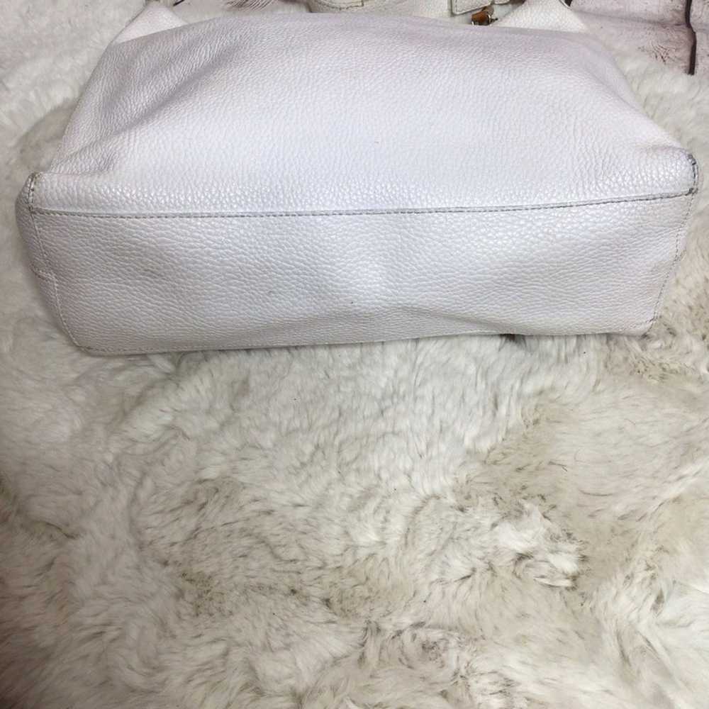 Francesco Biasia White Large Hobo Bag - image 3