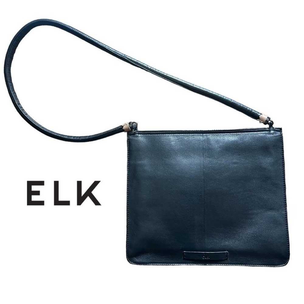 ELK Conscious Design Leather Shoulder Crossbody b… - image 1