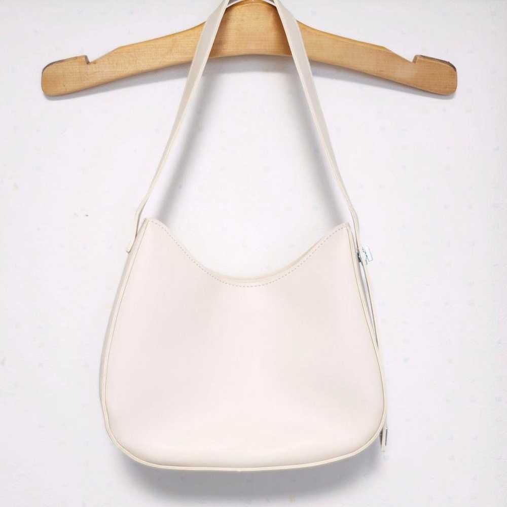 Crescent Moon Handbag Shoulder Bag White Ivory - image 1