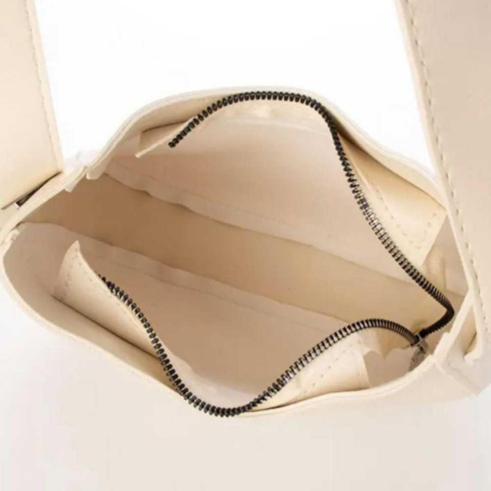 Crescent Moon Handbag Shoulder Bag White Ivory - image 7