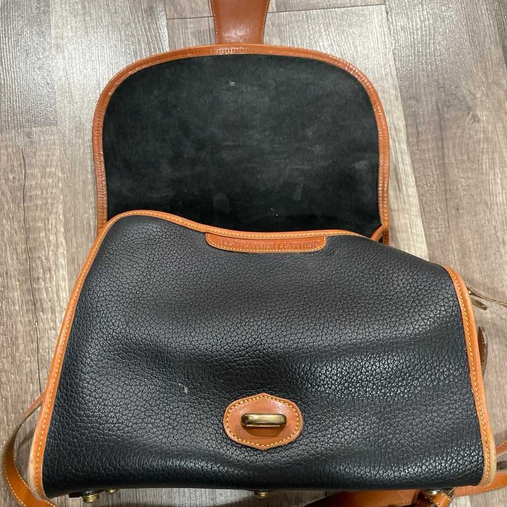 Vintage dooney & Bourke all weather leather black… - image 12