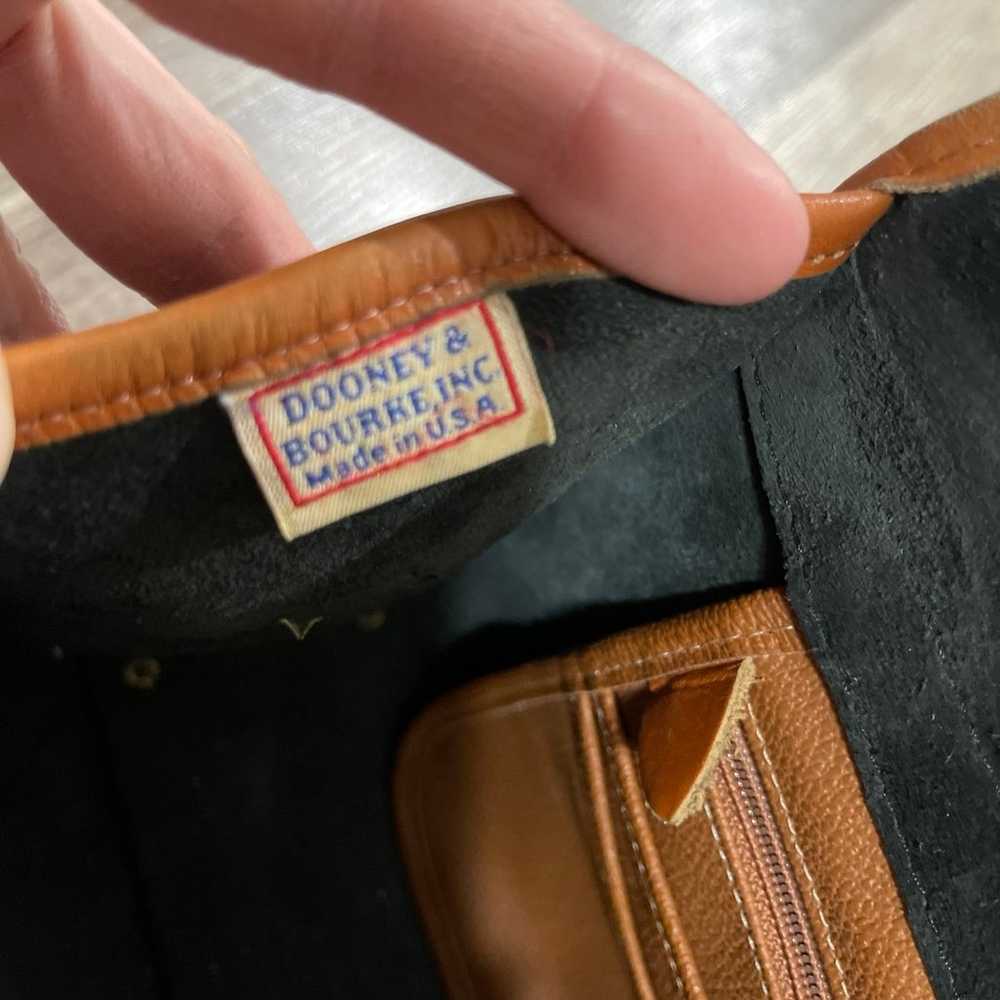 Vintage dooney & Bourke all weather leather black… - image 8