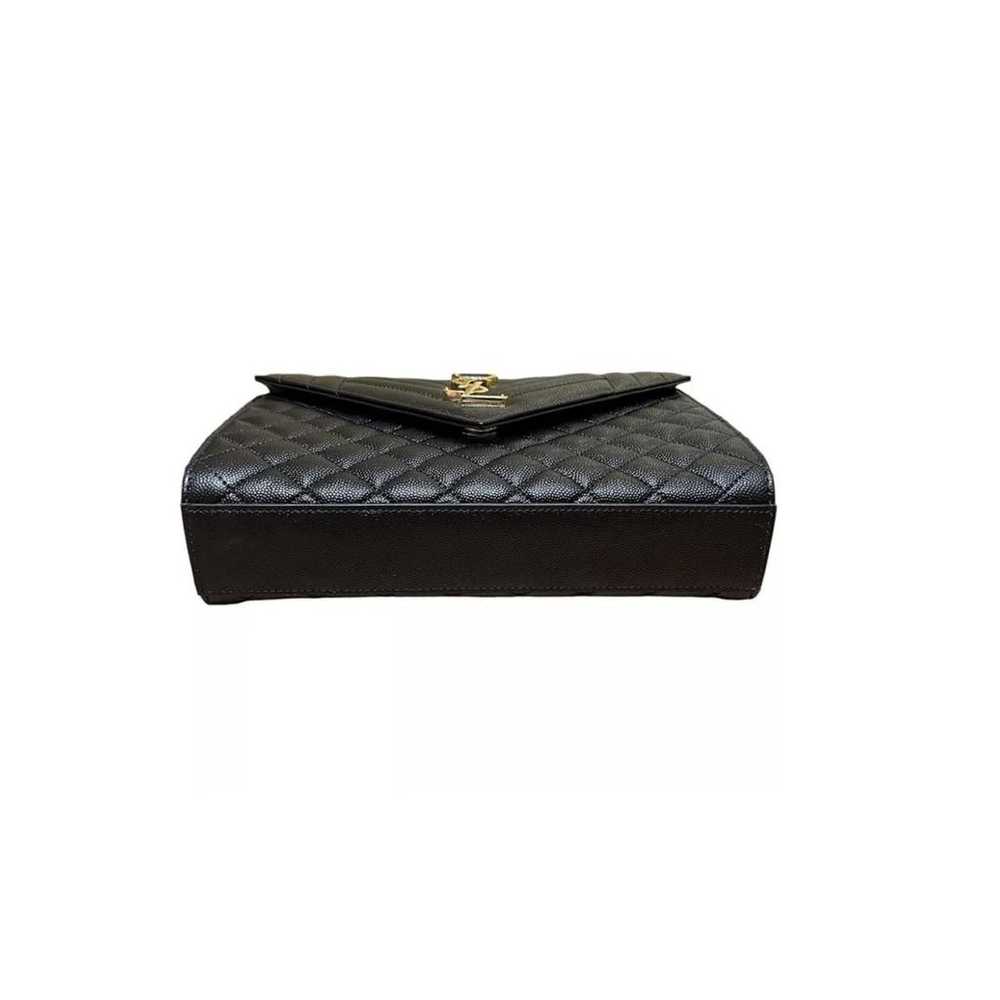 Saint Laurent Envelope leather handbag - image 10