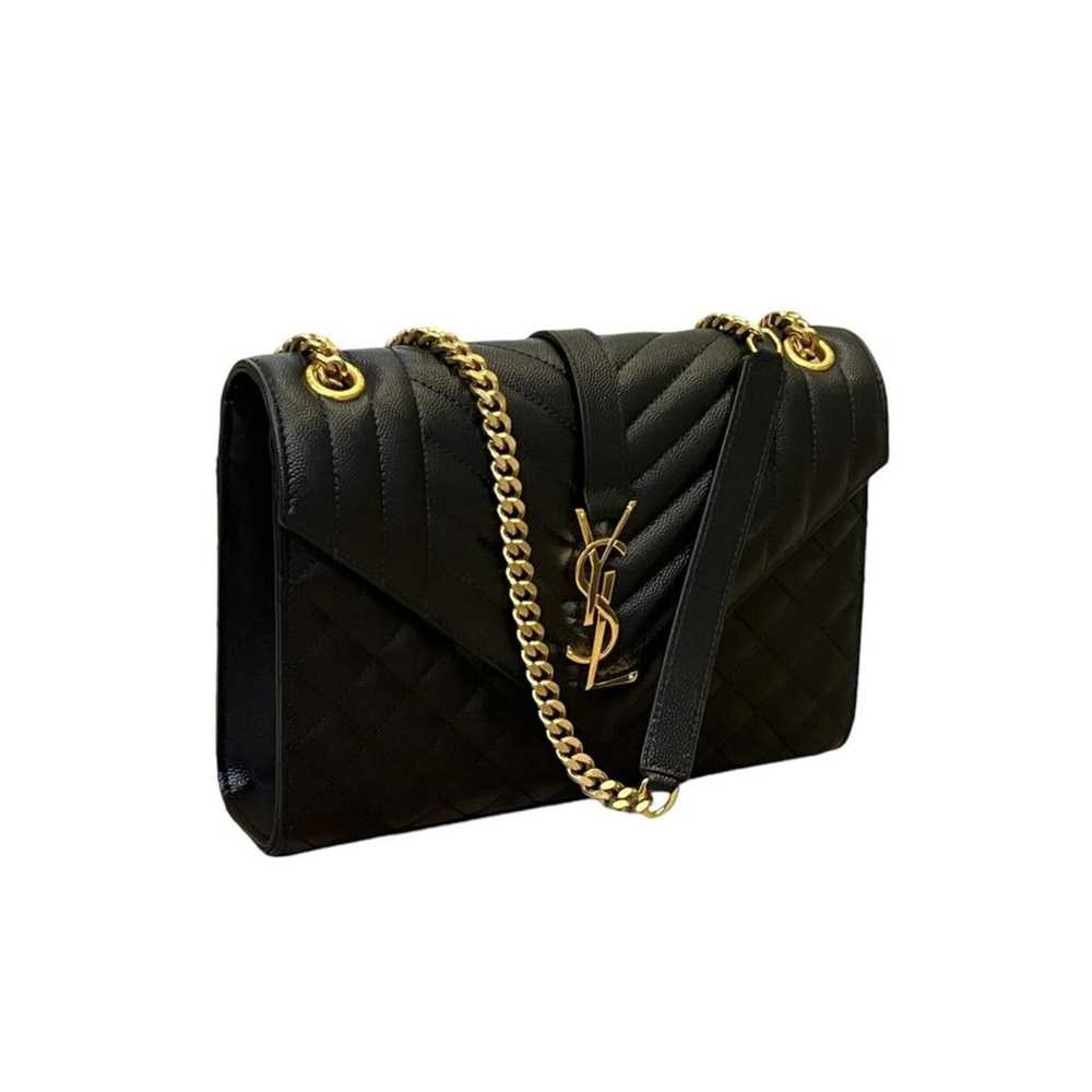 Saint Laurent Envelope leather handbag - image 6