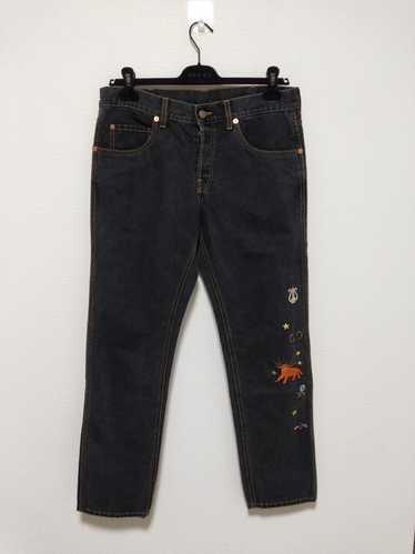 Gucci Embroidered Jeans - Gem