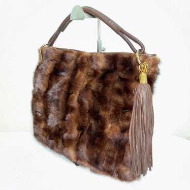 PAOLO MASI Fur Bag MADE IN ITALY