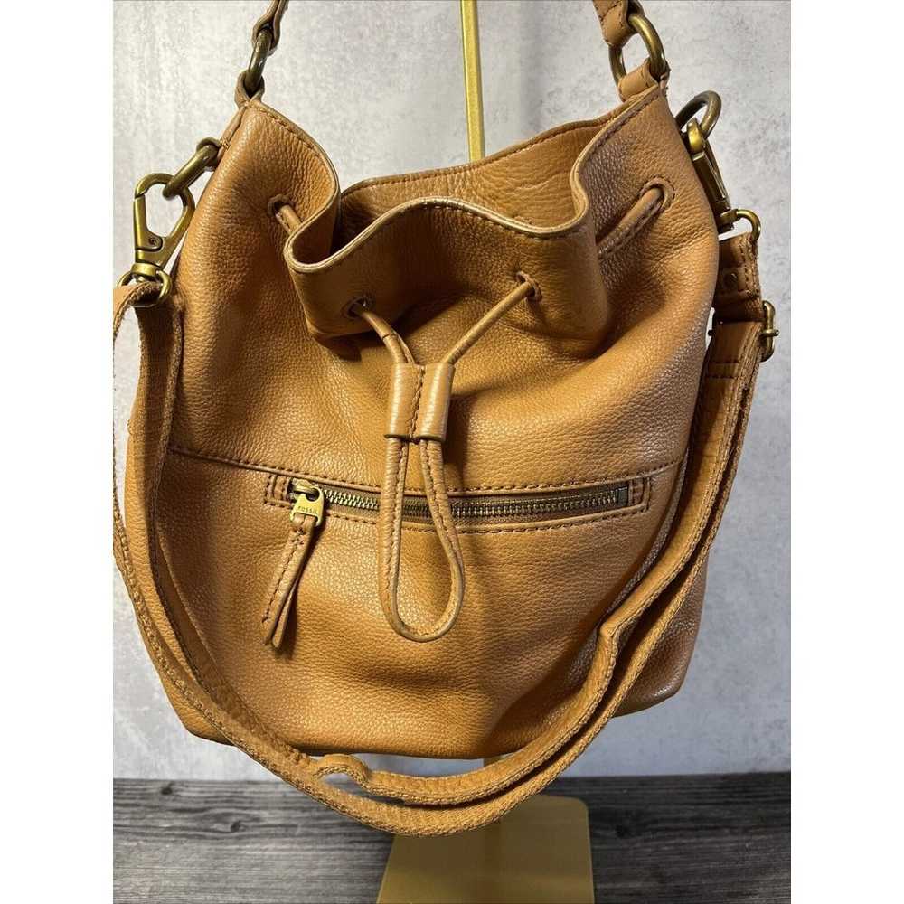 Fossil Vickery Drawstring Satchel - image 2