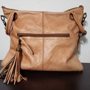 Leather Lucky Brand Leather Bag - HUGE