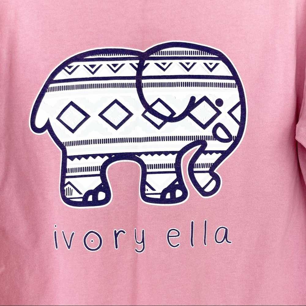 Other Ivory Ella Pink Long Sleeve Shirt Sz S - image 5