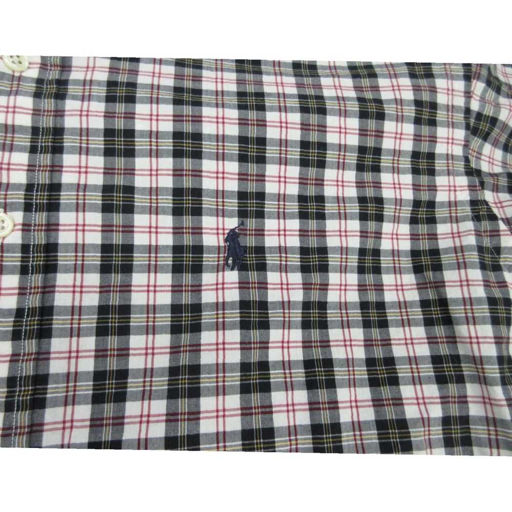 Ralph Lauren Authentic Multicolored Plaid Button … - image 7