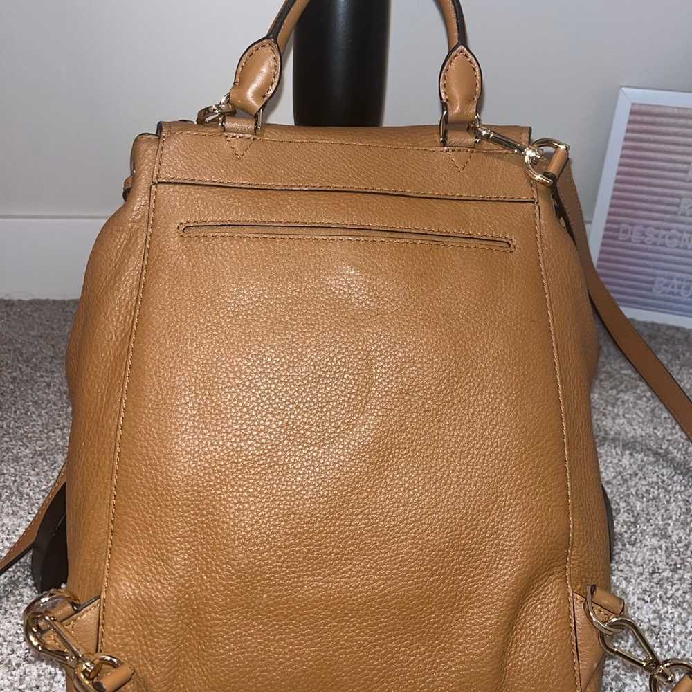 Michael Kors Evie Medium Leather Backpack - image 11