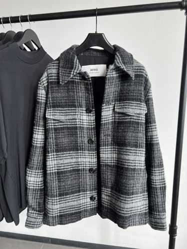 AMI Ami Padded Wool Jacket