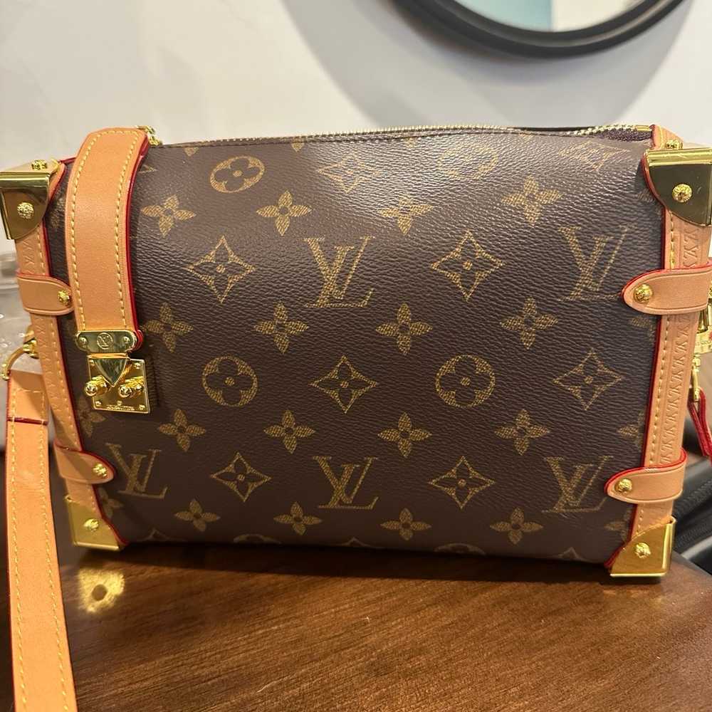 Monogram shoulder crossbody bag - image 2