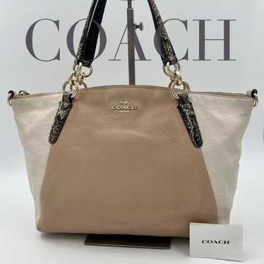 Coach Beachwood Multi Exotic Logo Tote Bag Bicolor - image 1