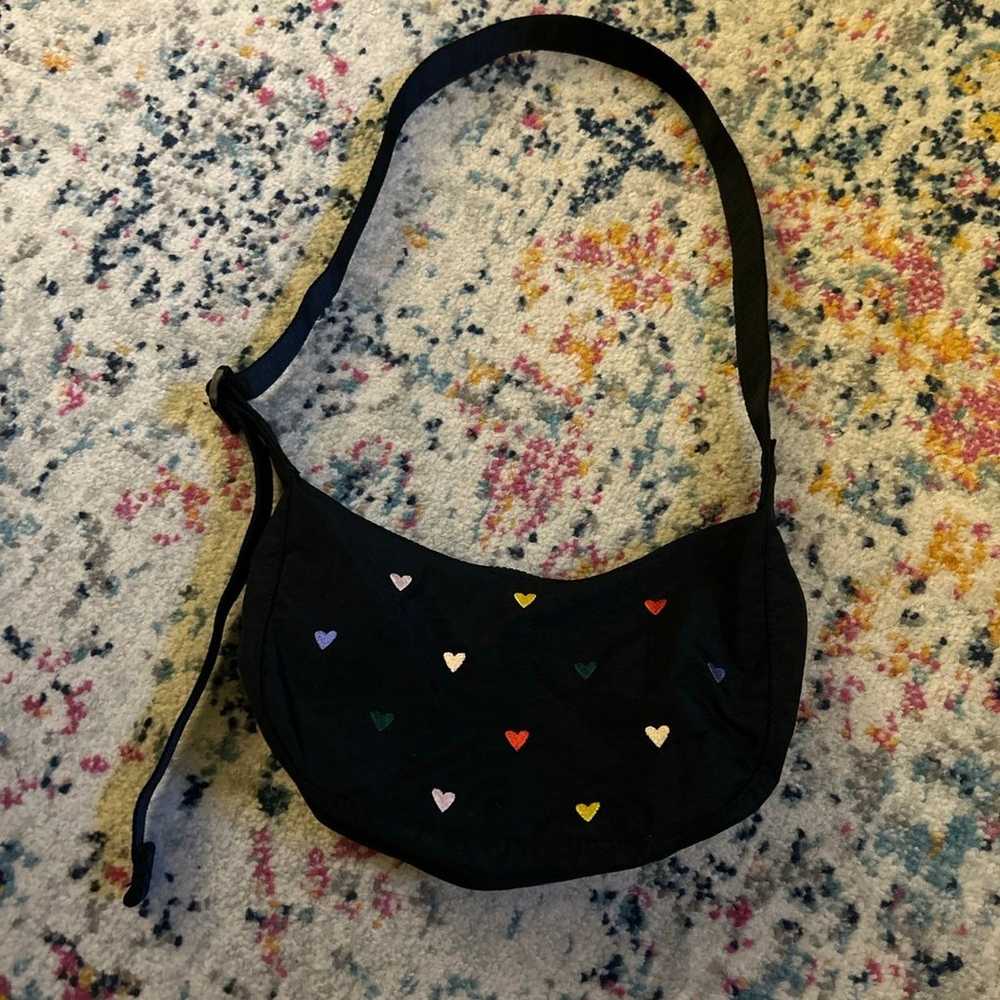 Baggu embroidered hearts crescent - image 1