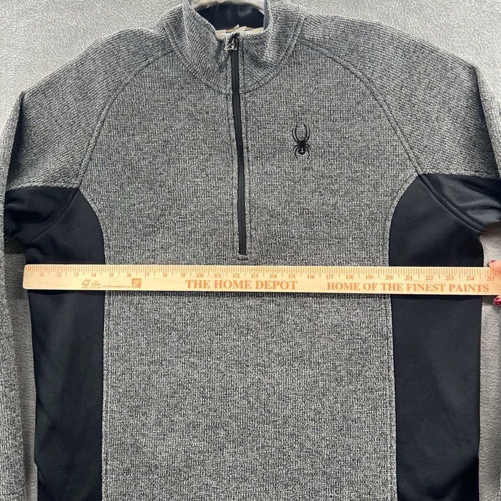 Spyder Mens XL Soft Touch Knit Fleece Half Zip Pu… - image 3