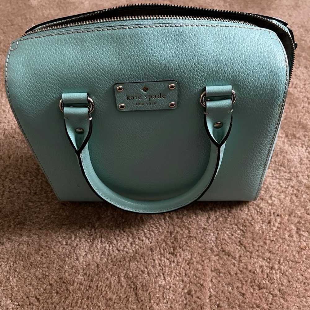 Kate spade blue purse - image 1