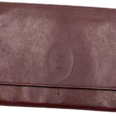 Cartier Must Line Second Bag Bordeaux Handbag