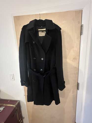 Burberry Burberry Wool Cashmere Belted Trench Coat