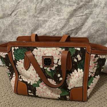 Dooney and Bourke Floral Zip Handbag