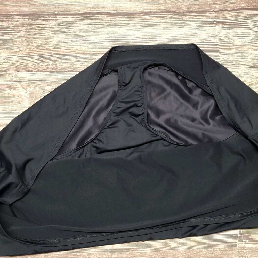 Vintage Solid Black Swimwear Skirt Shorts for Wom… - image 7