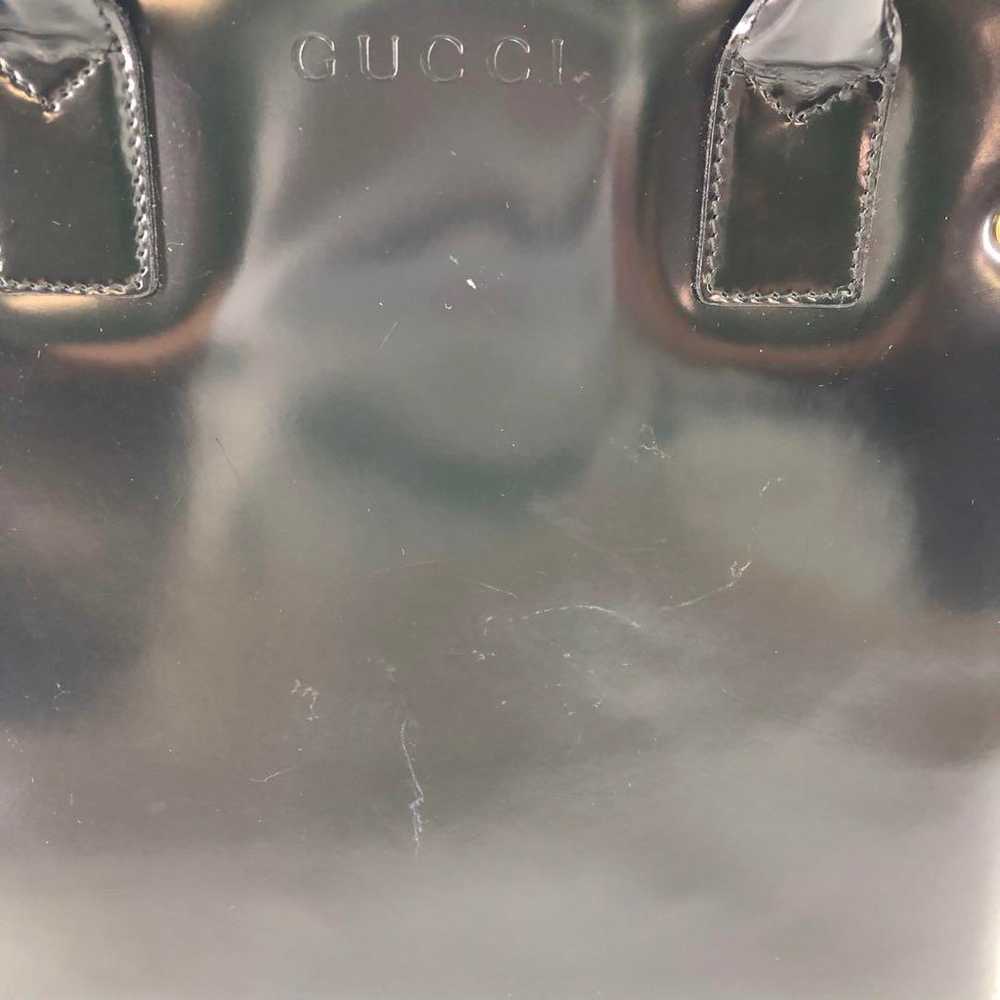 Gucci Handbag Leather Black Business Square FM334 - image 11