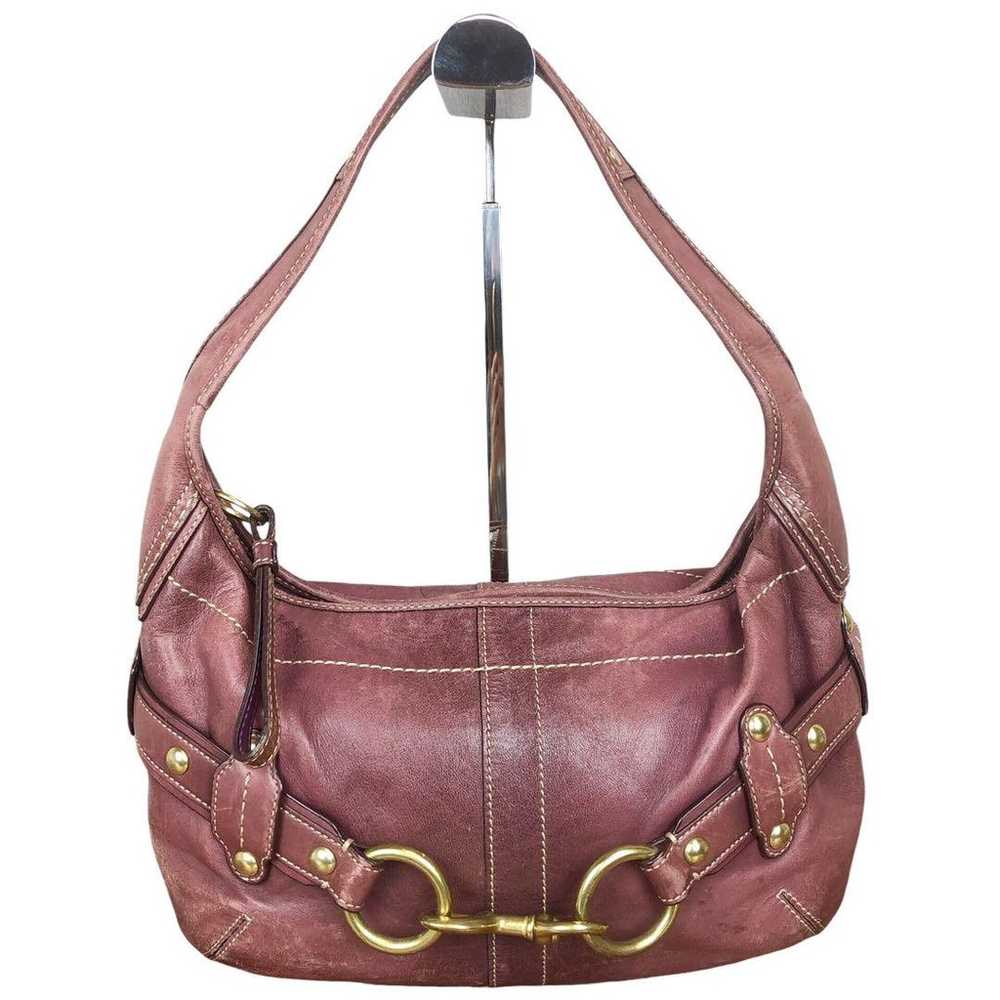 ◆Excellent Condition◆ COACH Shoulder Bag Leather … - image 2