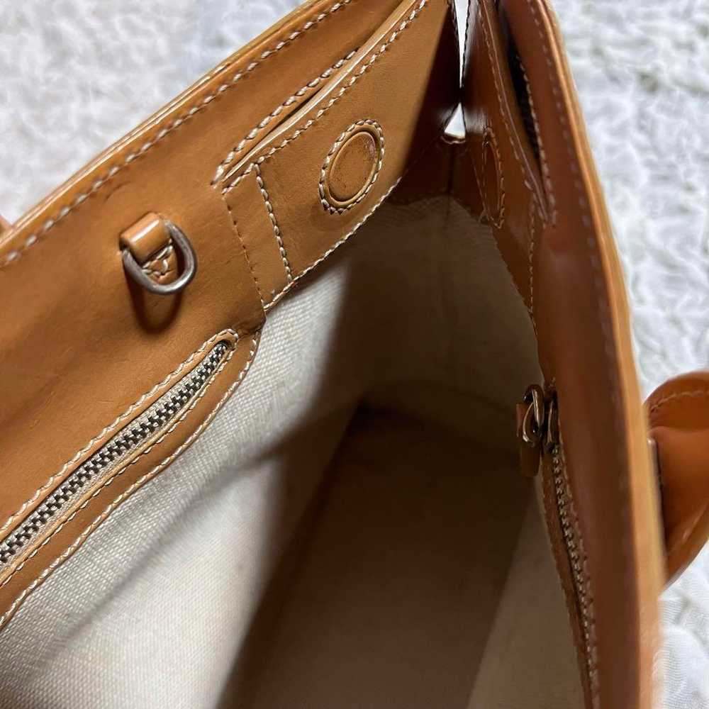 TOD'S Tote Bag in Calf Leather and Natural Leather - image 11