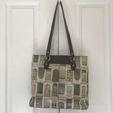 Patricia Nash Rare Door Print tote bag