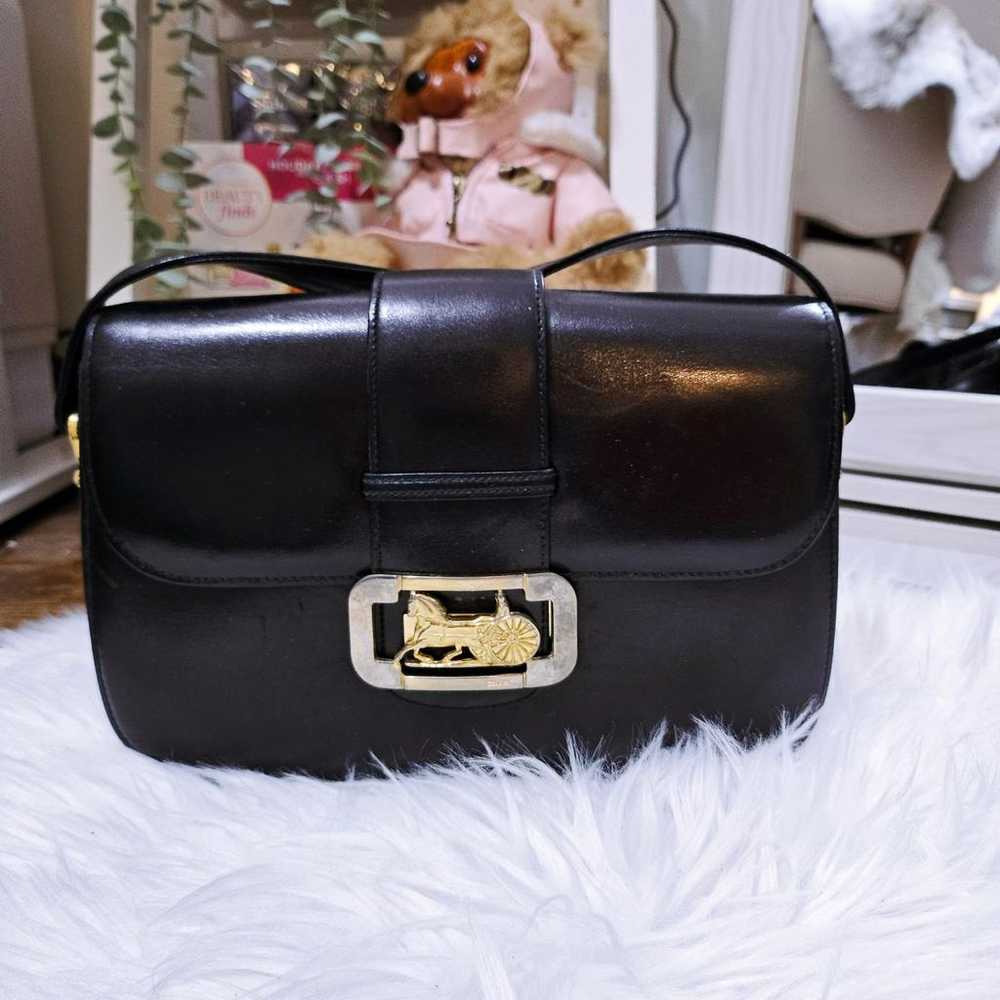 Celine Crécy Vintage leather handbag - image 2