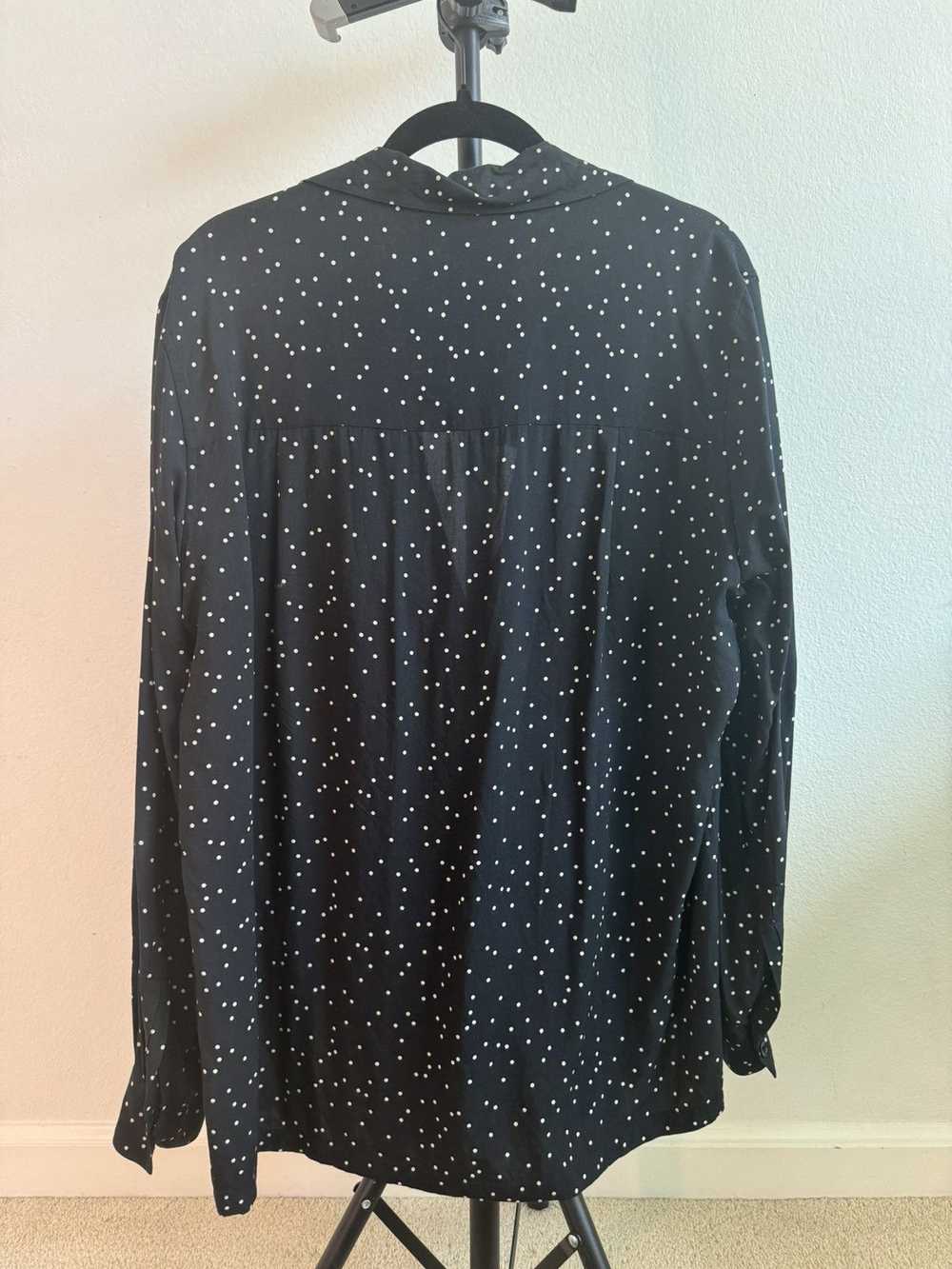 Saint Laurent Paris SS16 Polka Dot Viscose Shirt - image 2