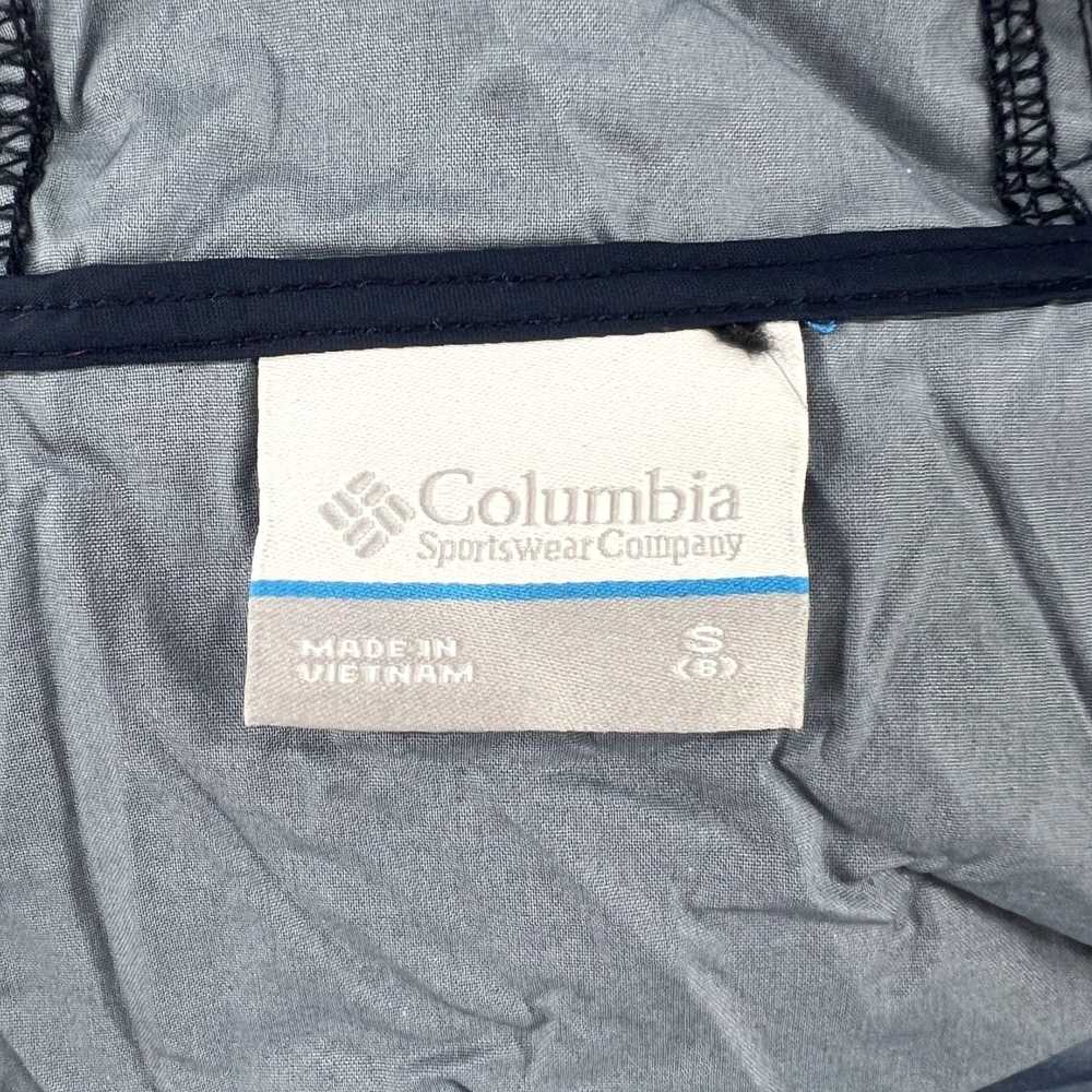 Vintage Columbia Boys Blue Full Zip Hooded Windbr… - image 4