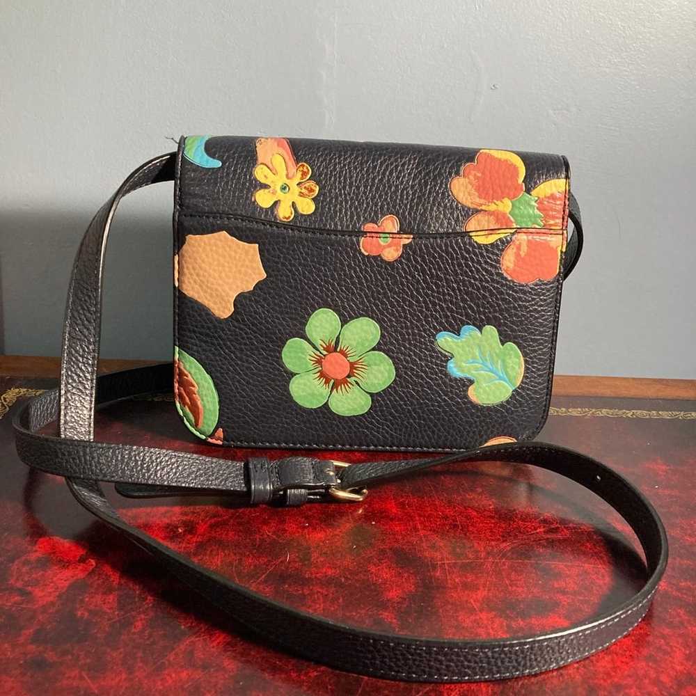 Coach floral crossbody purse - image 2