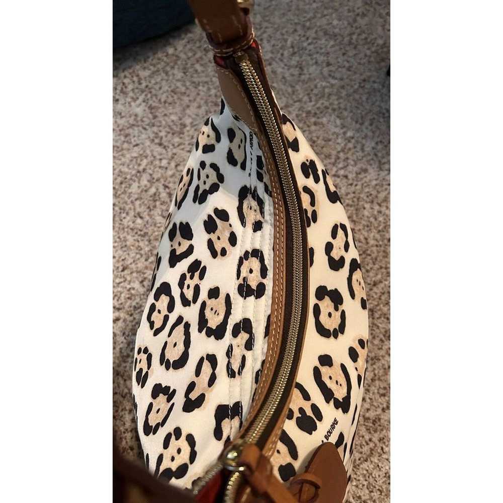 Beautiful Dooney Bourke Animal Leopard Print Larg… - image 11