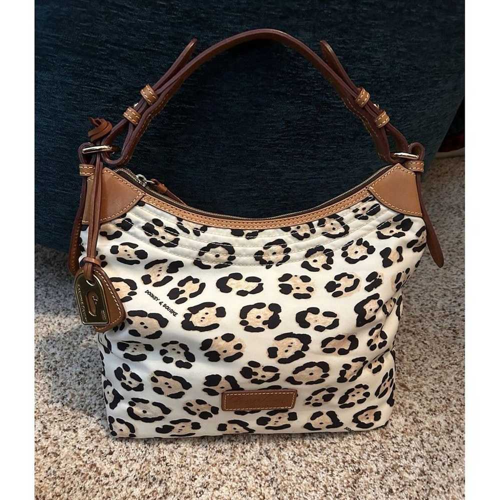 Beautiful Dooney Bourke Animal Leopard Print Larg… - image 1