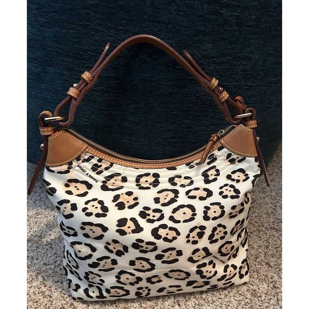 Beautiful Dooney Bourke Animal Leopard Print Larg… - image 2