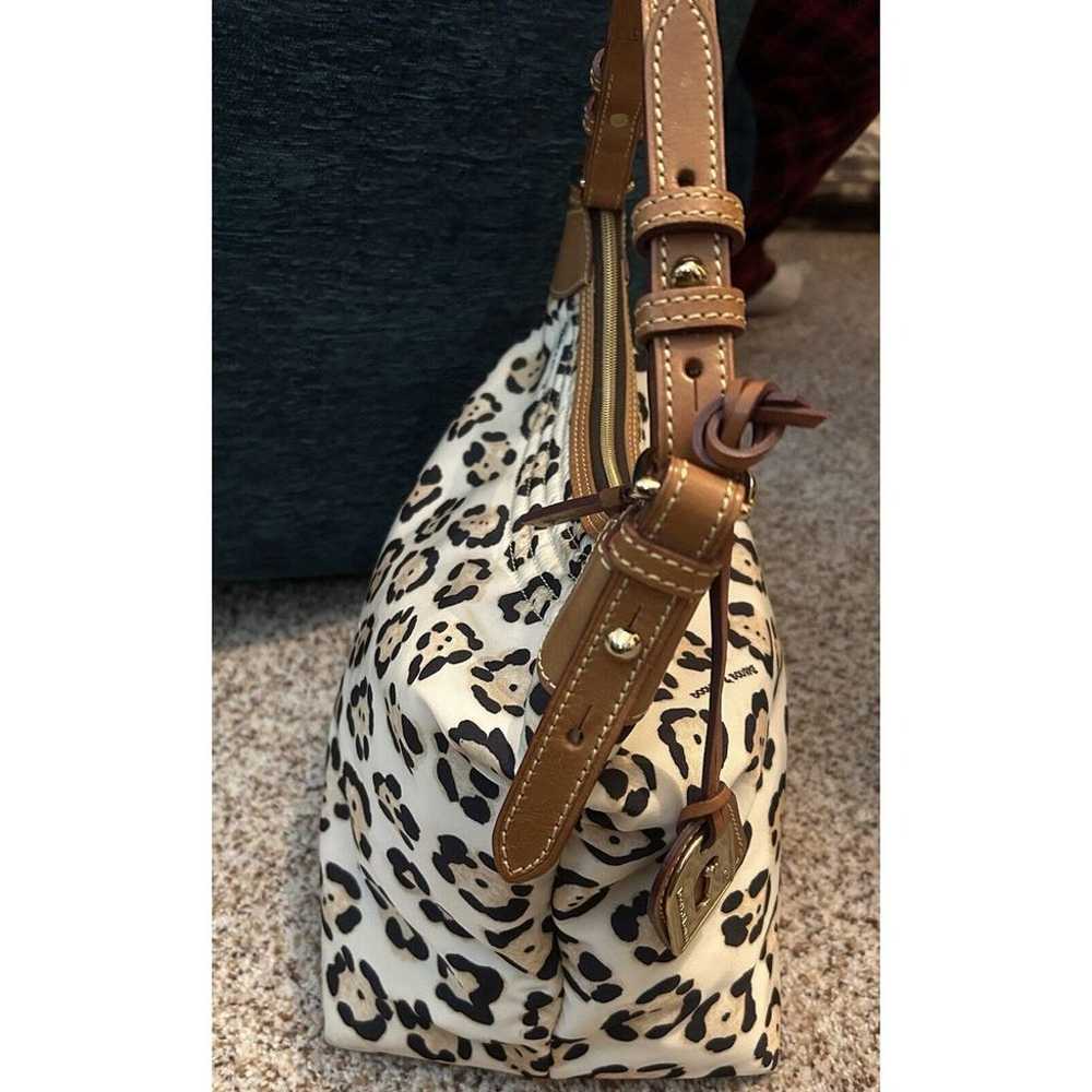 Beautiful Dooney Bourke Animal Leopard Print Larg… - image 8