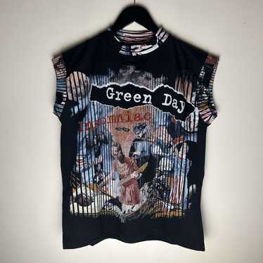 Band Tees × Rock T Shirt × Vintage Vintage Green … - image 1