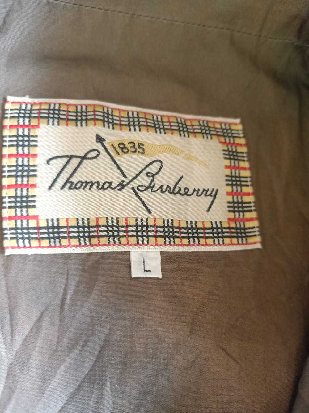 Burberry × Vintage Thomas Burberry vintage Croppe… - image 6