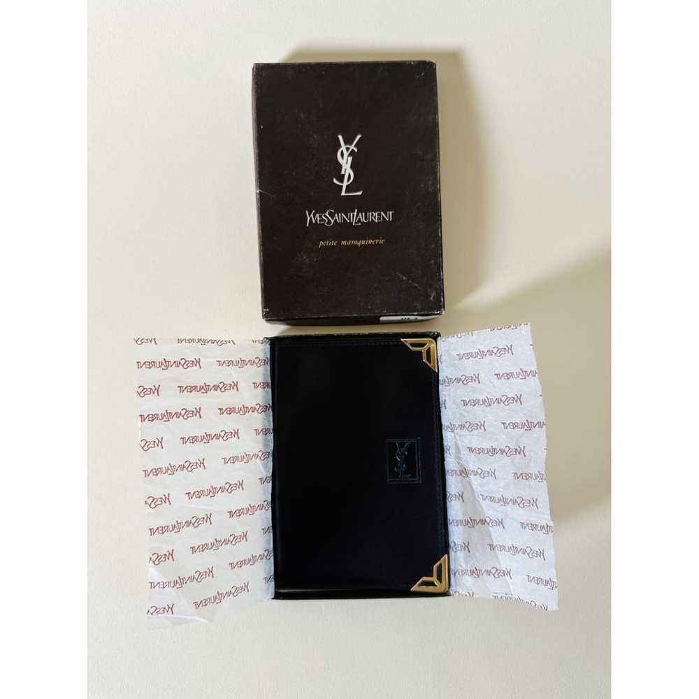 Yves Saint Laurent Leather card wallet - image 2