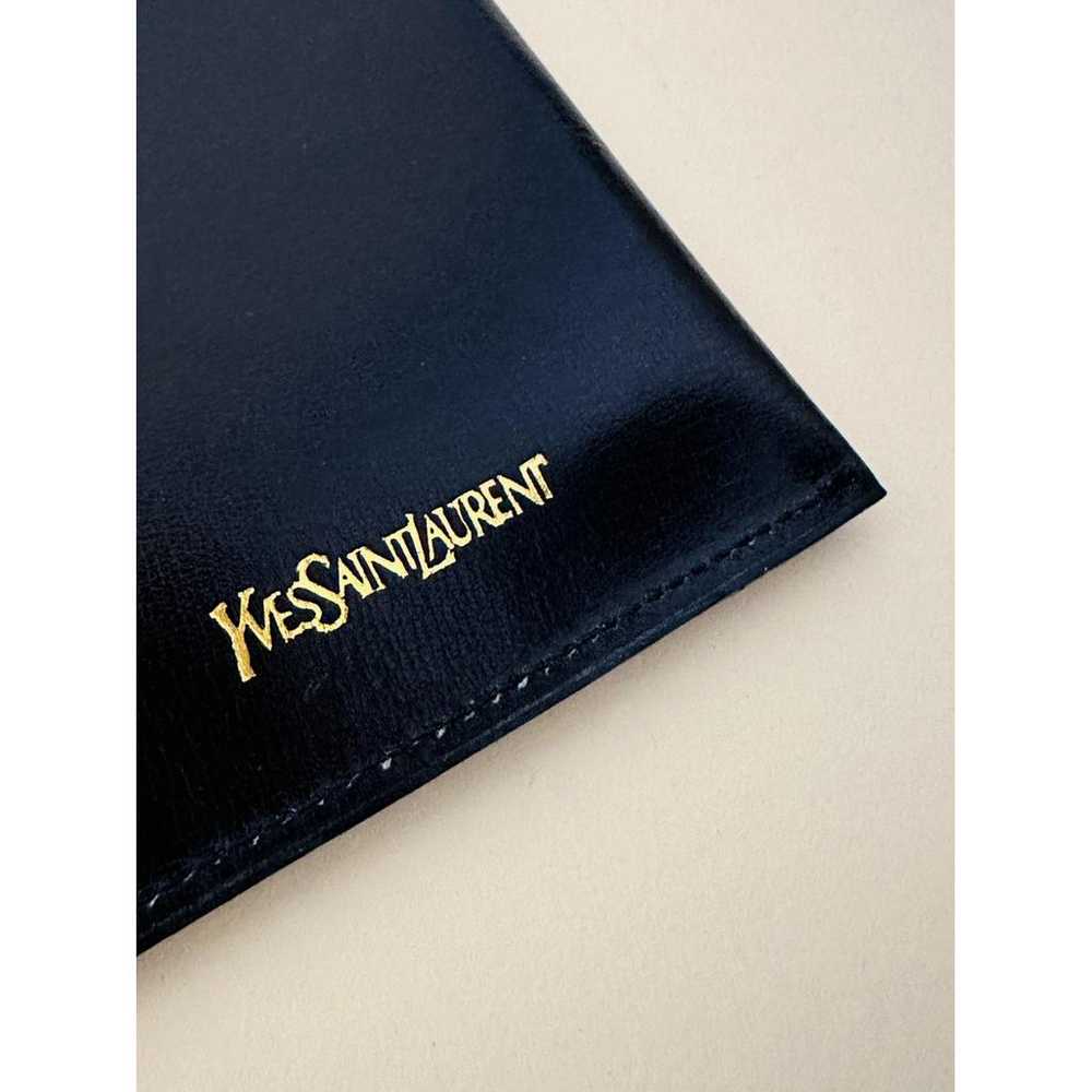 Yves Saint Laurent Leather card wallet - image 3