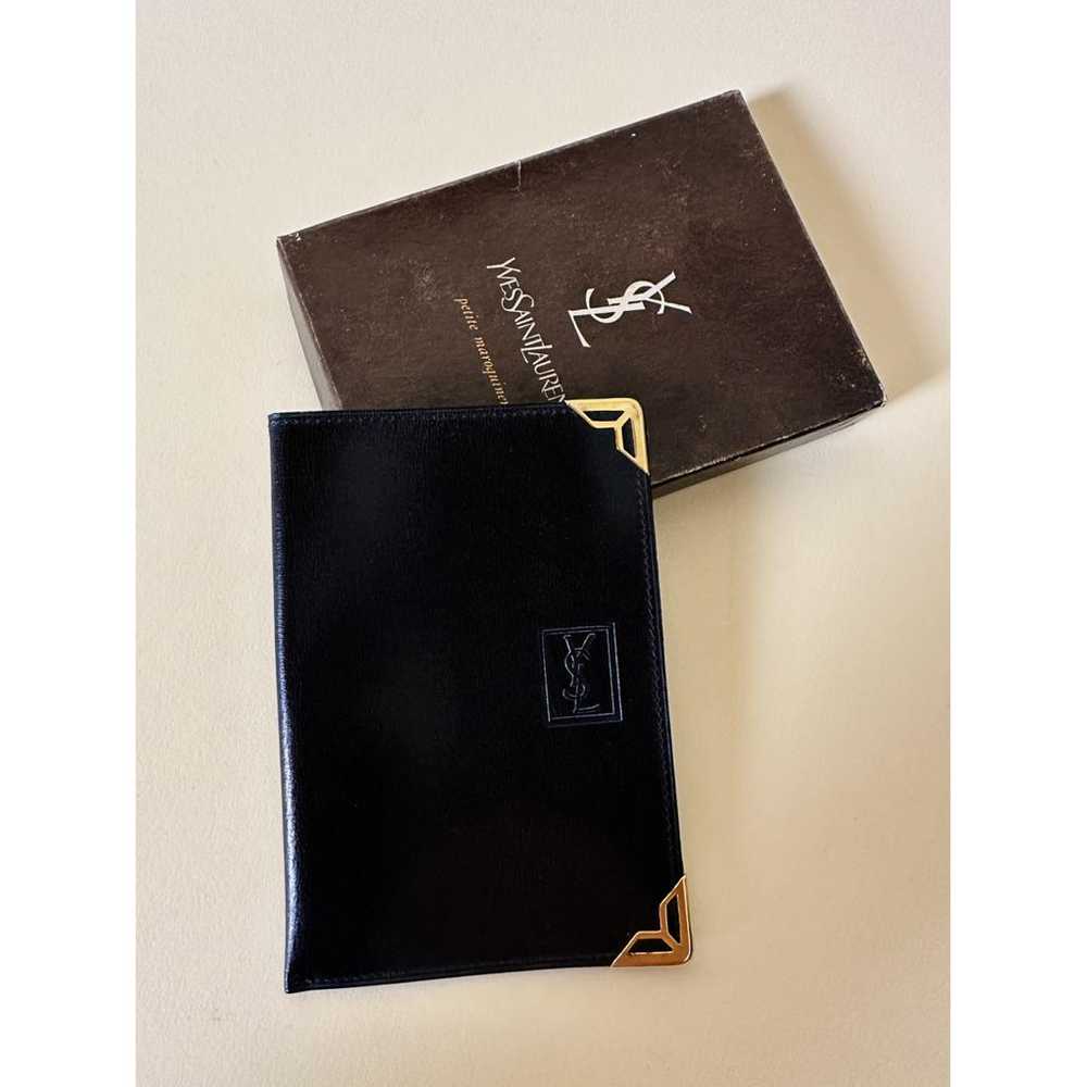 Yves Saint Laurent Leather card wallet - image 4