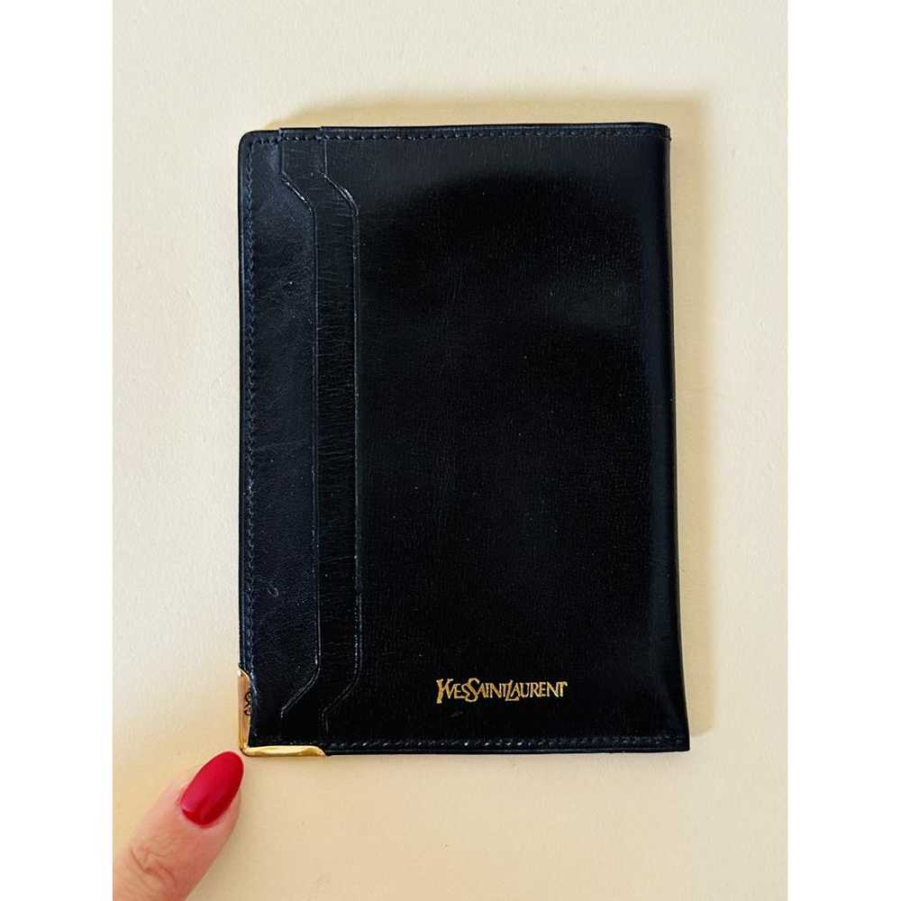 Yves Saint Laurent Leather card wallet - image 7