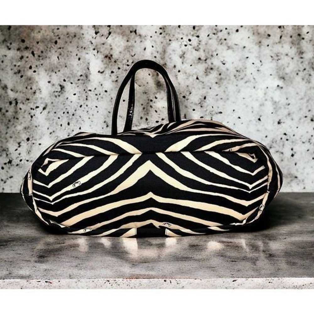 Coach F24022 Devin Zebra Fabric/Patent Leather Sh… - image 3